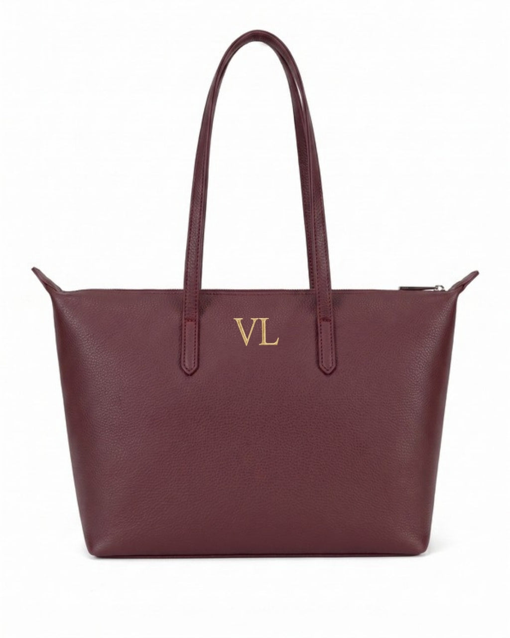 Lucia Shoulder bag in burgundy — Lilly Carry