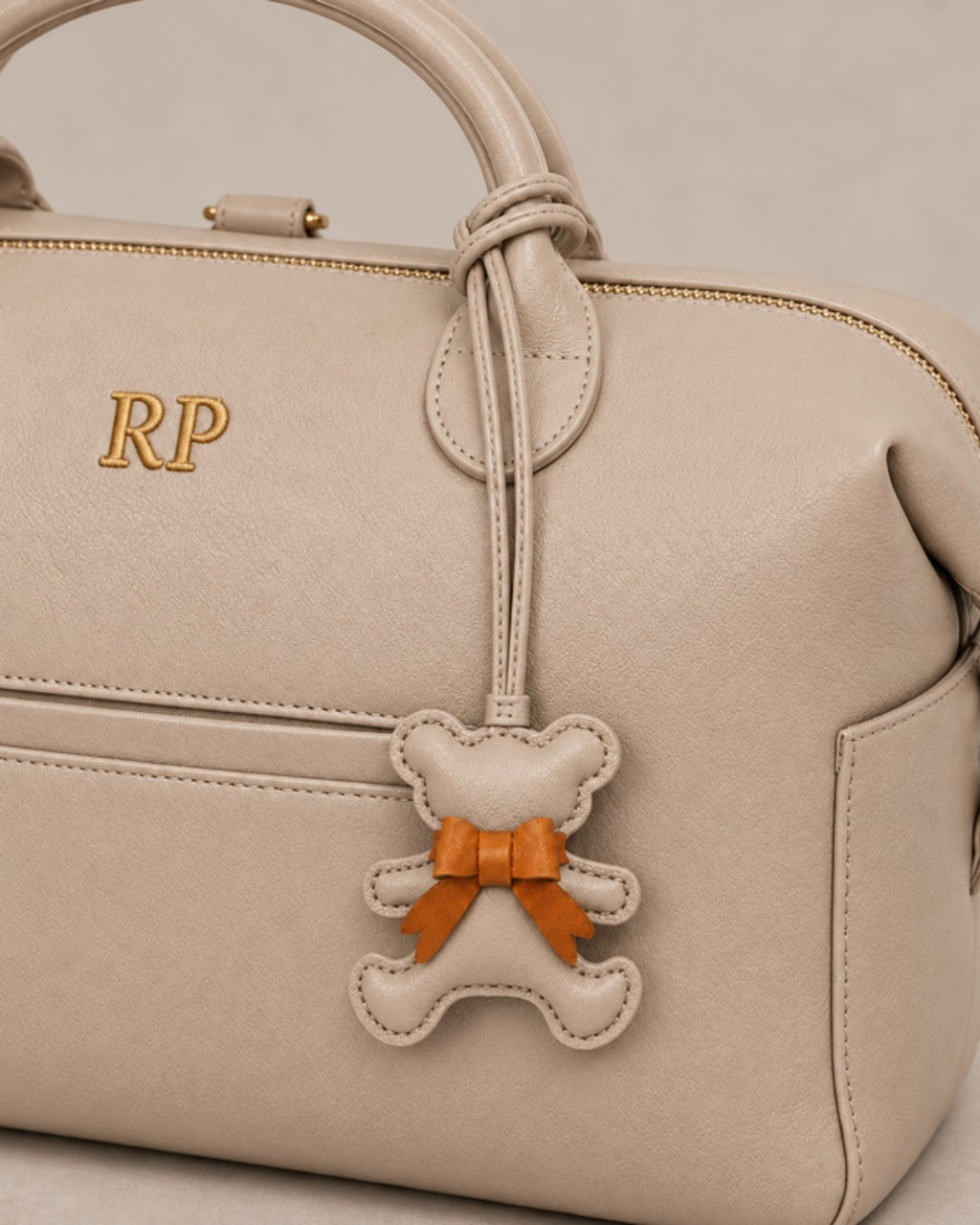 Bear Bag Charm Sand