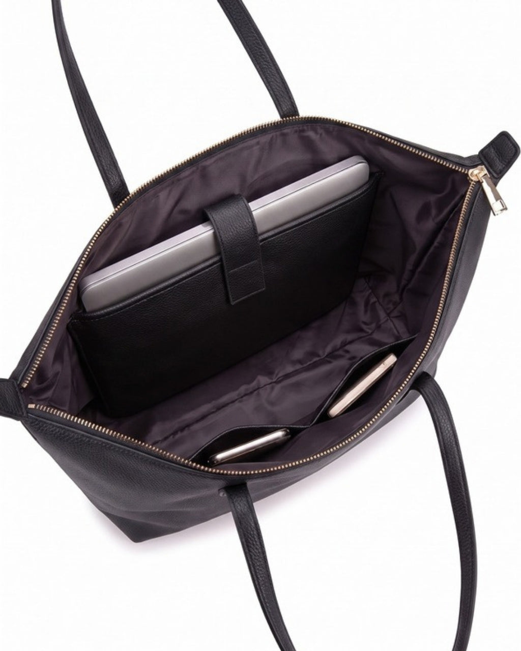 Lucia Shoulder bag in black — Lilly Carry
