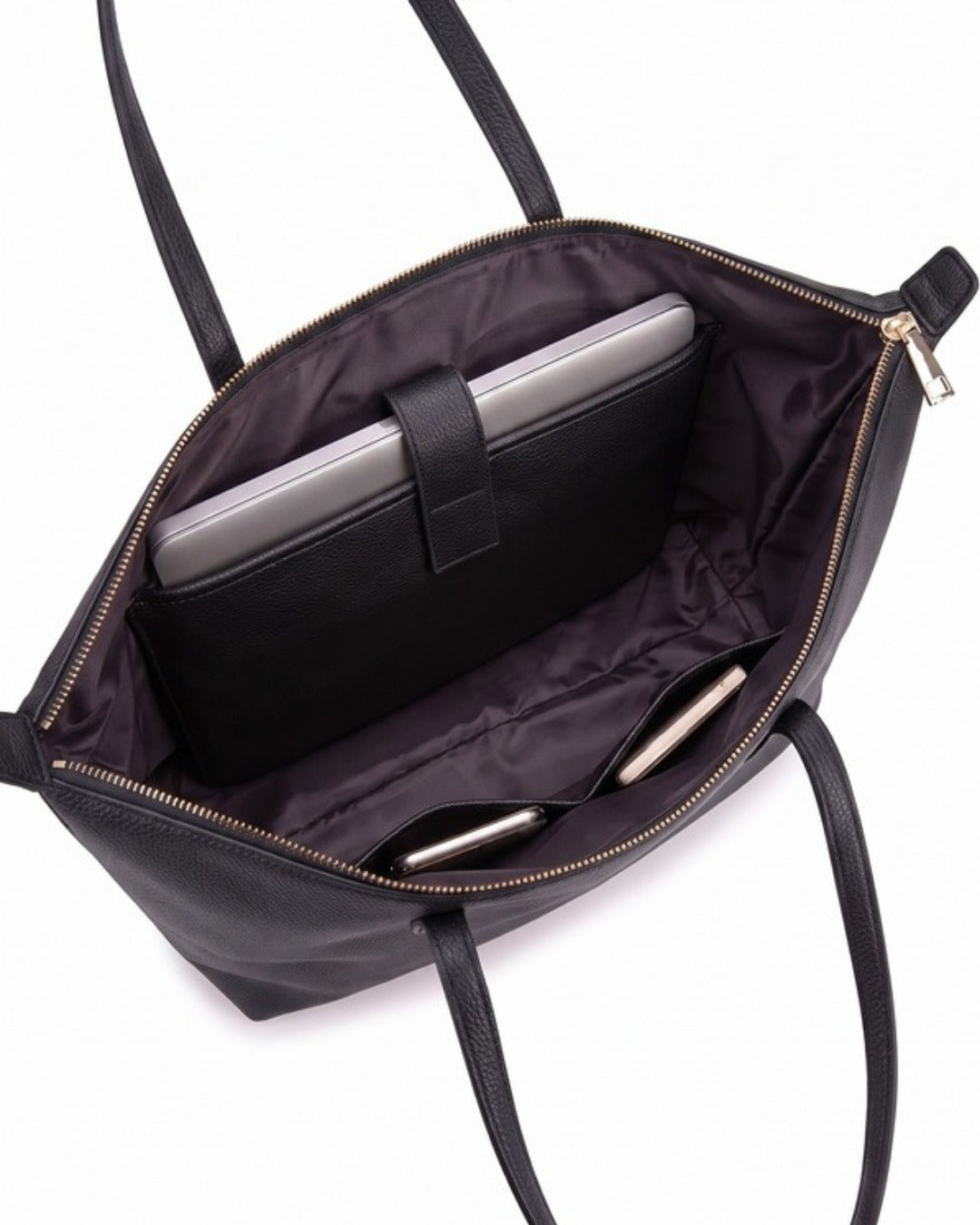 Lucia Shoulder bag in black — Lilly Carry