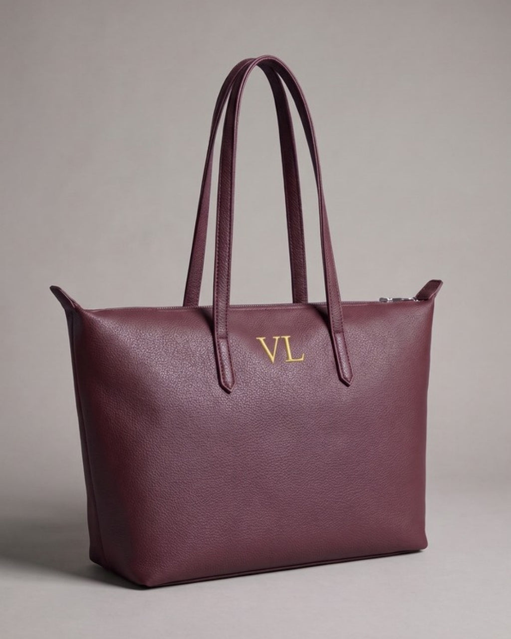 Lucia Shoulder bag in burgundy — Lilly Carry