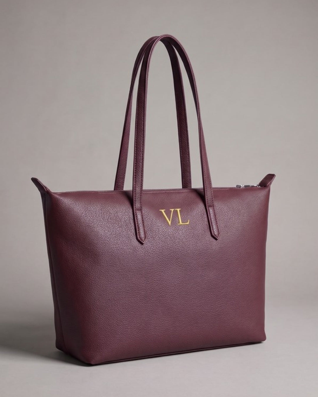 Lucia Shoulder bag in burgundy — Lilly Carry