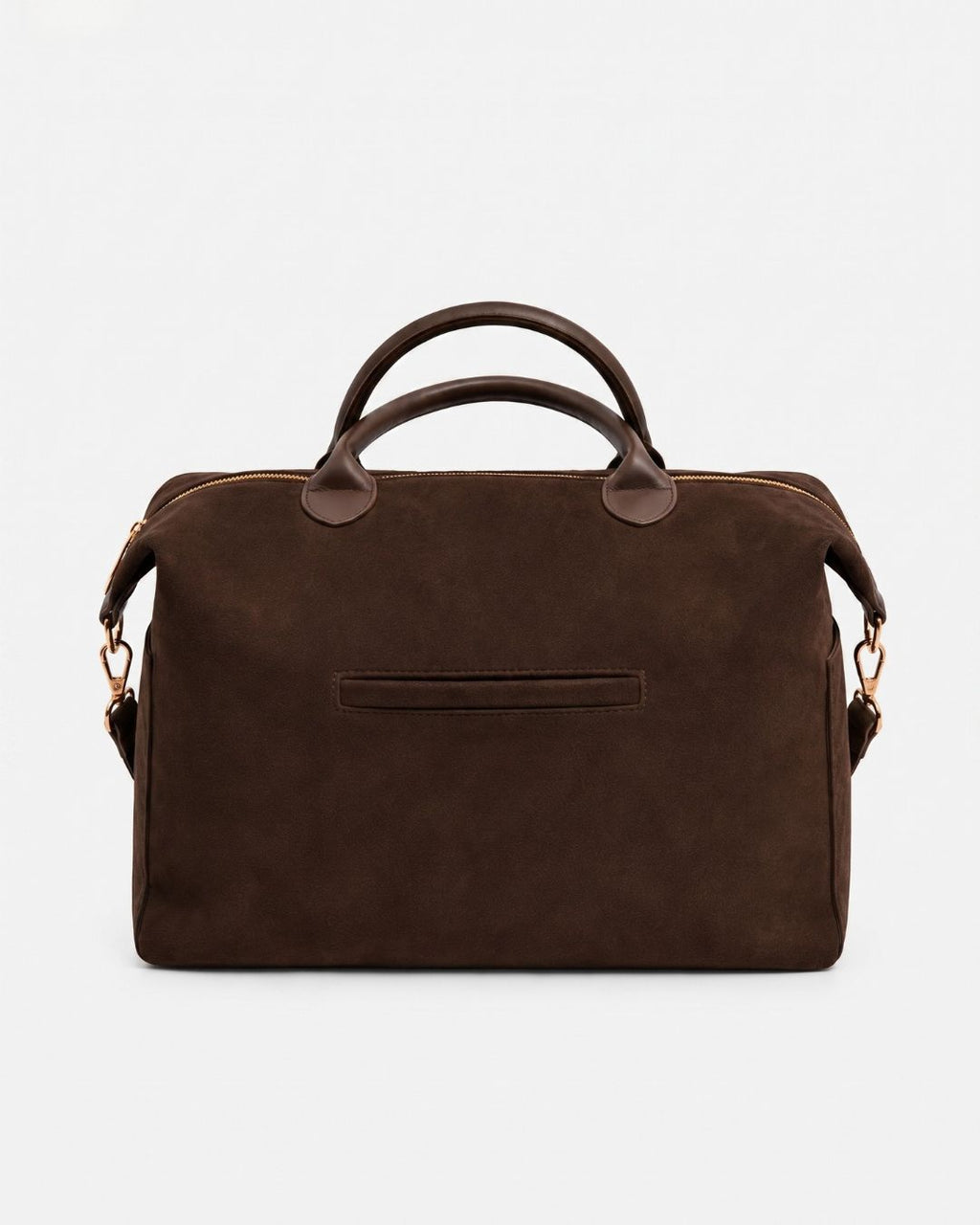 Lilly Carry Signature Mama Bag | Suede + Gold