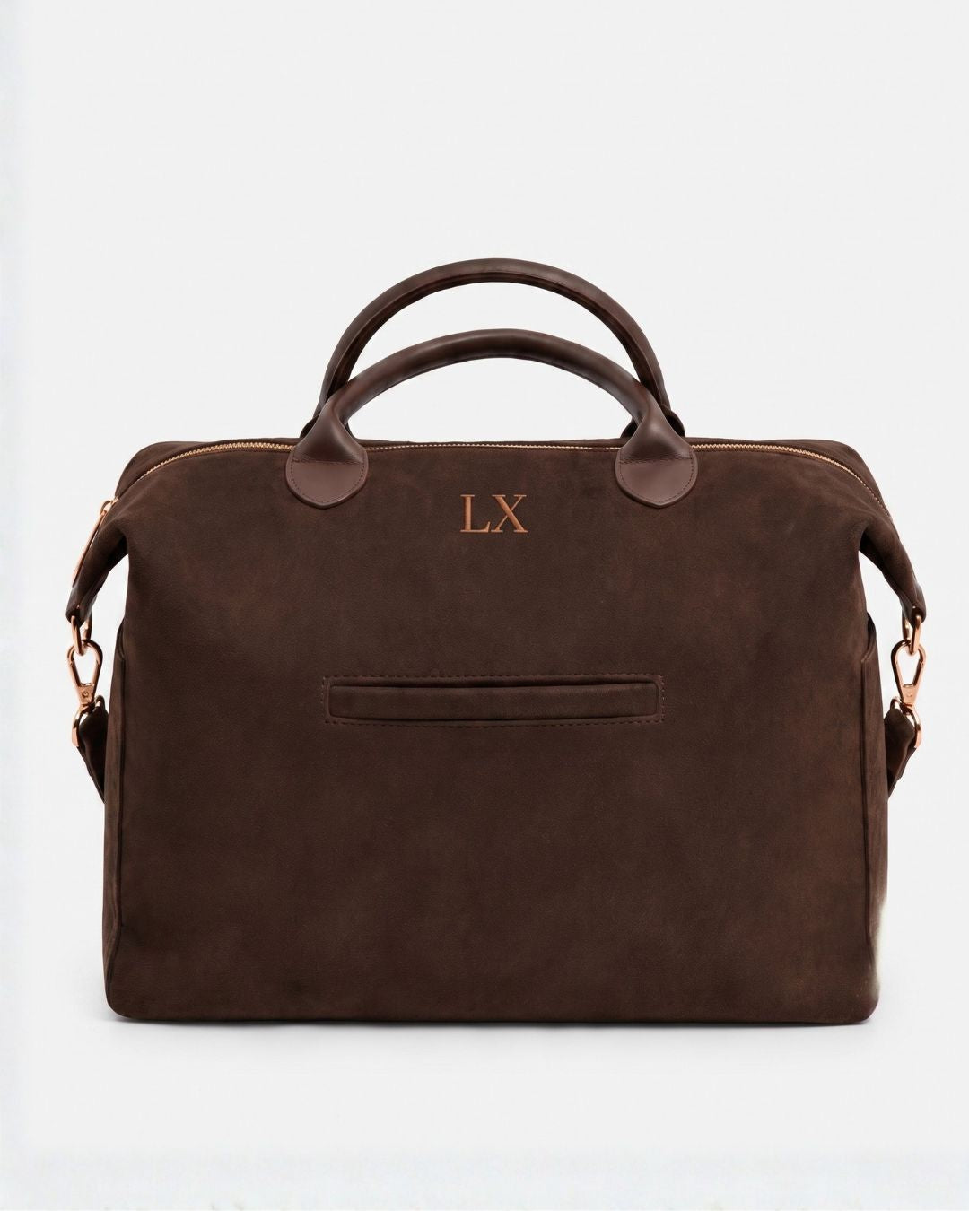 Allesia Mama Bag | Suede + Gold