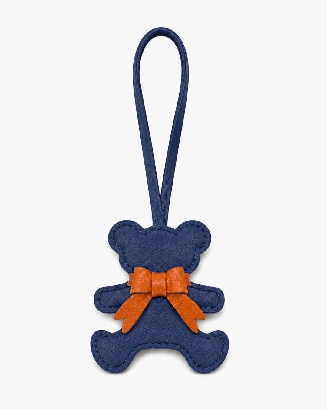 Bear Bag Charm Blue