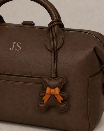 Bear Bag Charm Brown