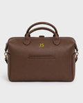 Lilly Carry Signature Mama Bag | Brown + Gold