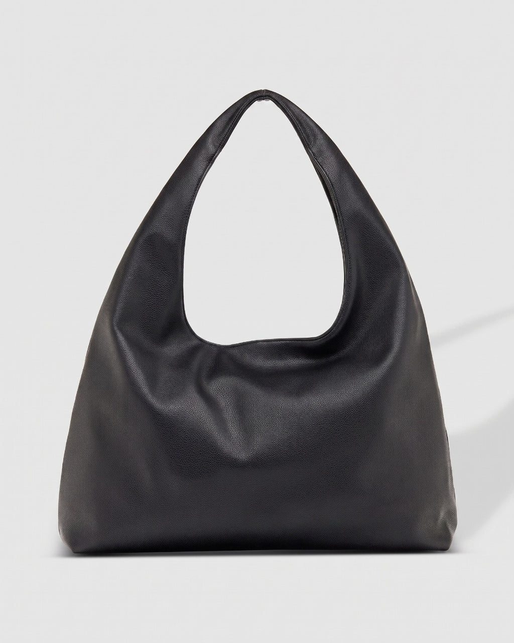 Elodie Shoulder Bag in black by Lilly Carry, front view