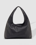 Elodie Shoulder Bag in black by Lilly Carry, front view