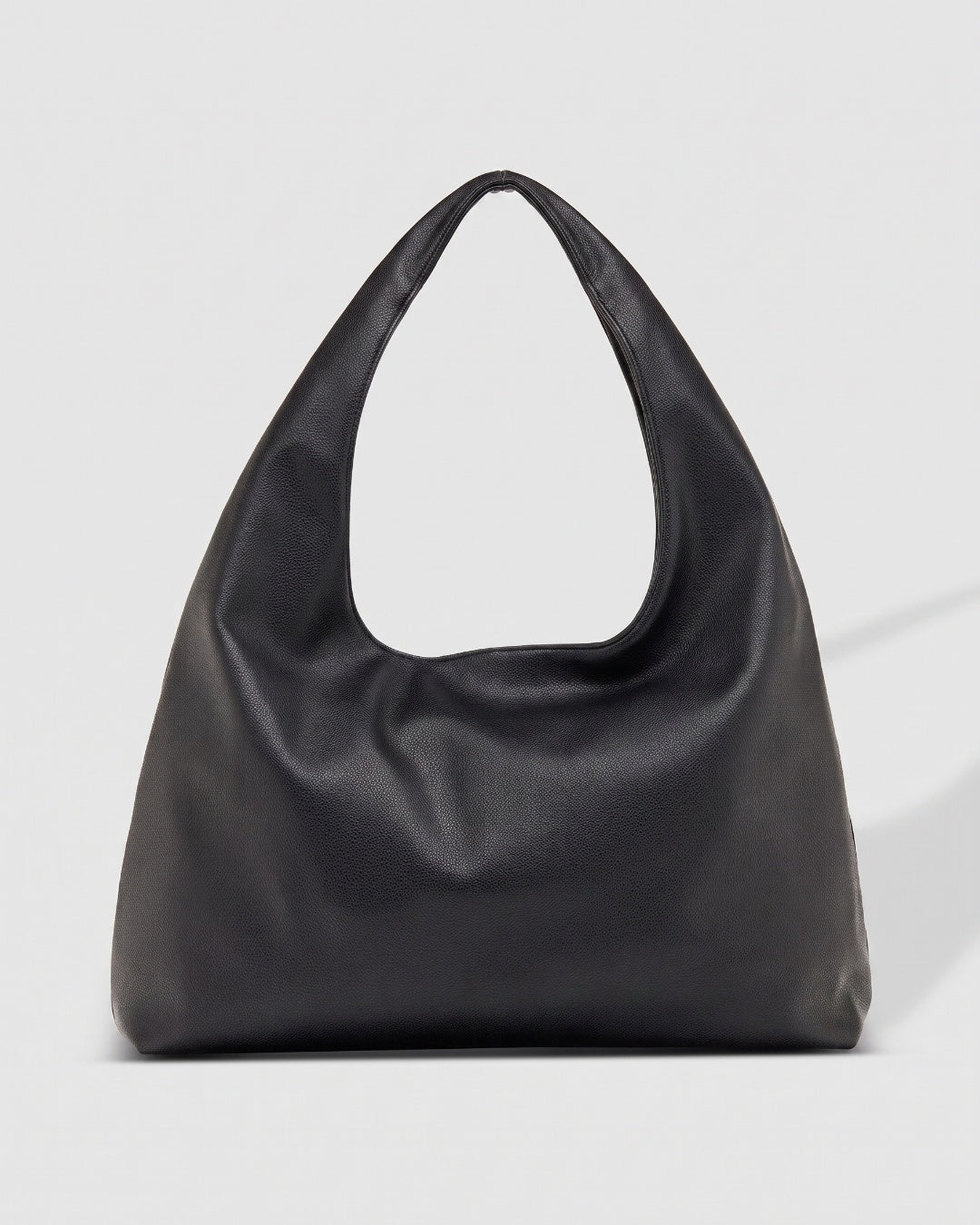 Elodie Shoulder Bag in black by Lilly Carry, front view