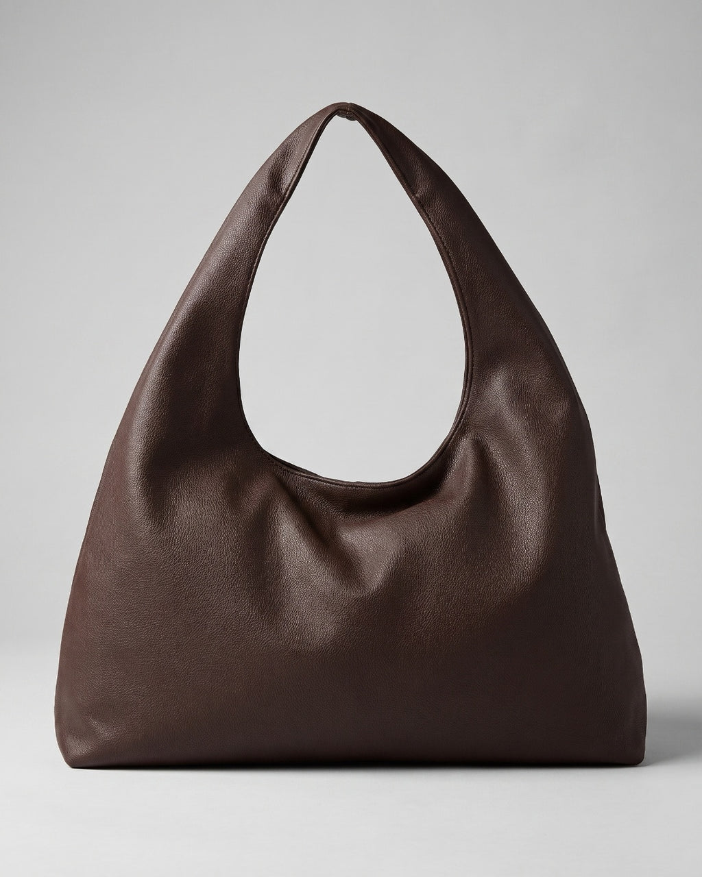 Elodie Shoulder Bag in brown by Lilly Carry, front view