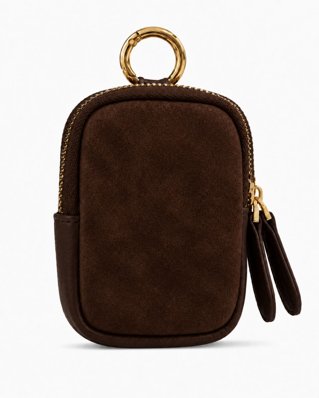 Pacifier Pouch suede brown