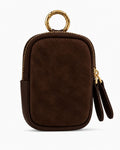 Pacifier Pouch suede brown